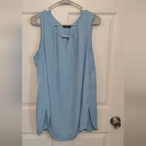 Baby Blue long dressy tank